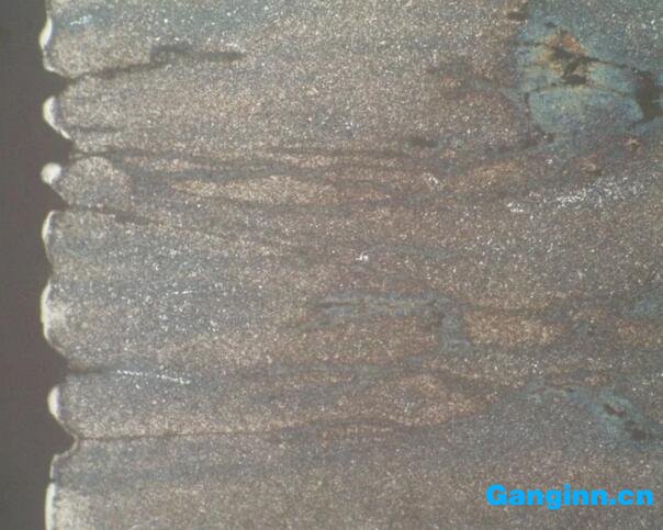 圖2 原材偏析、夾雜、微裂紋缺陷 圖2 原材偏析、夾雜、微裂紋缺陷